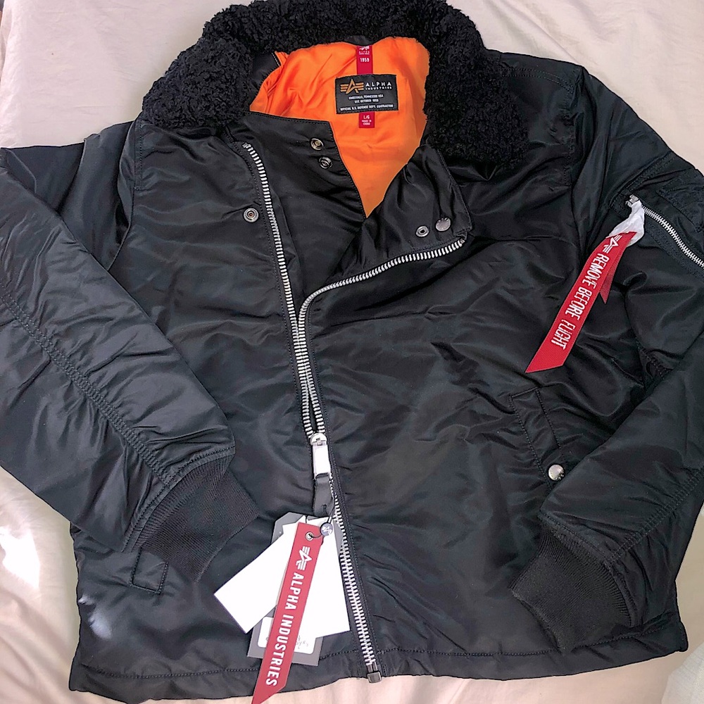 B-15 STRAIGHT HEM MOD BOMBER JACKET W